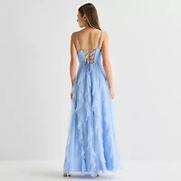 Radiante Couture Womens Juniors Sleeveless A-Line Dress