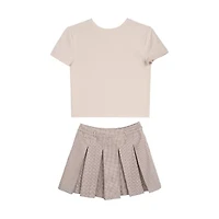 Rare Editions Big Kid Girls 2-pc. Skirt Set