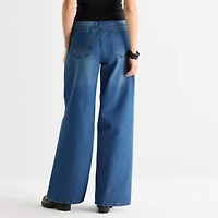 Forever 21 Womens Juniors Low Rise Relaxed Fit Jean