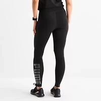 PUMA Womens Mid Rise Knit 28" Active Full Length Leggings