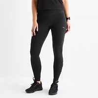 PUMA Womens Mid Rise Knit 28" Active Full Length Leggings