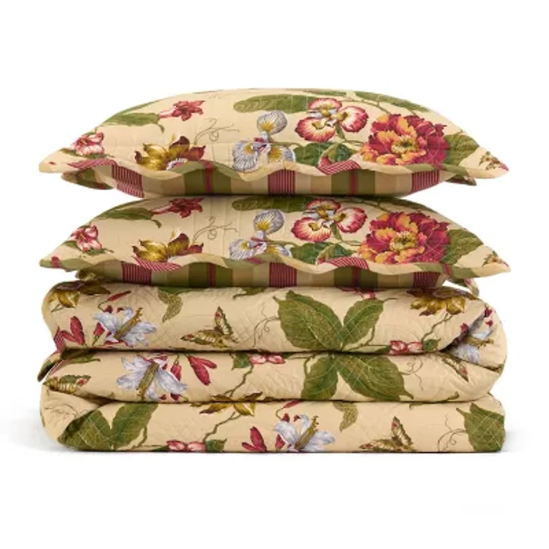 Waverly Laurel Spring 3-pc. Quilt Set