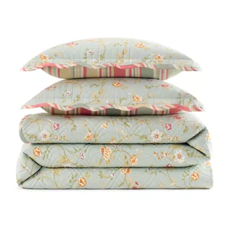 Waverly Garden Glitz 3-pc. Quilt Set