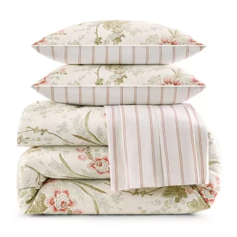 Waverly Stonington 4pc 4-pc. Comforter Set