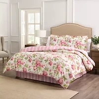 Waverly Forever Peony 4pc 4-pc. Comforter Set
