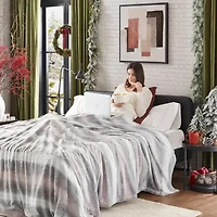 Madison Park Marselle Faux Fur Blanket