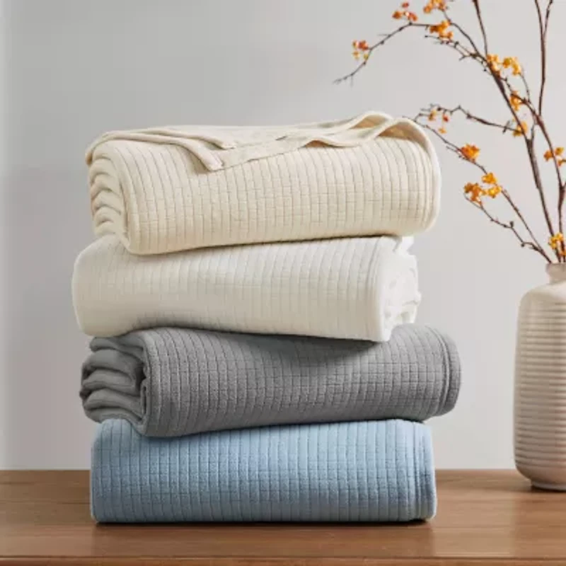 True North By Sleep Philosophy Microfleece Geometric Blanket