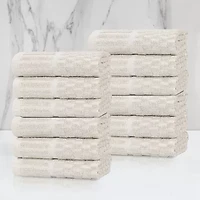 SUPERIOR® Juno Collection | 80% Cotton 20% Viscose 12-pc. Quick Dry Washcloth