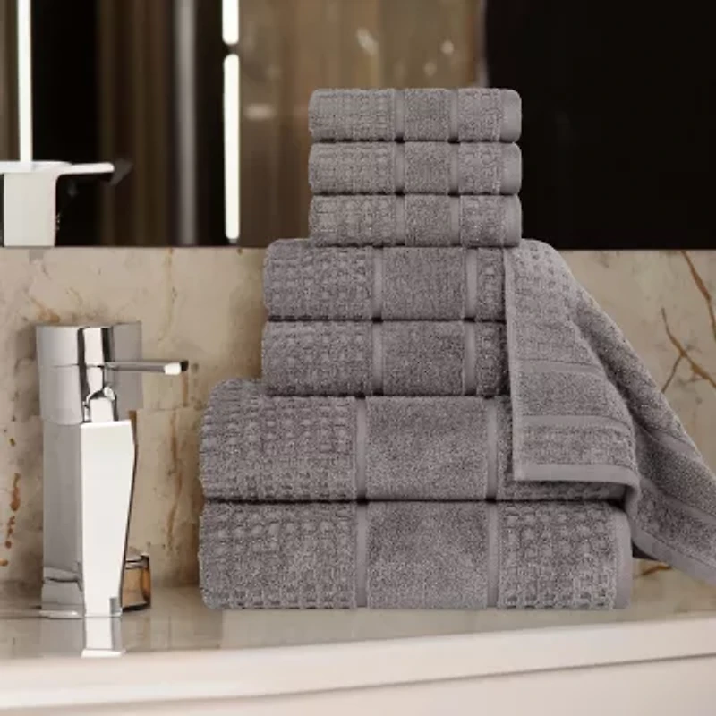 SUPERIOR® Napa Collection | 100% Cotton -pc. Quick Dry Solid Bath Towel Set