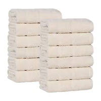 SUPERIOR® Mile Collection | 80% Cotton 20% Viscose 12-pc. Quick Dry Washcloth