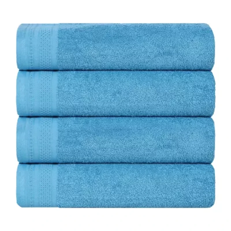 SUPERIOR® Honeycomb Collection | 100% Combed Cotton 4-pc. Quick Dry Bath Towel