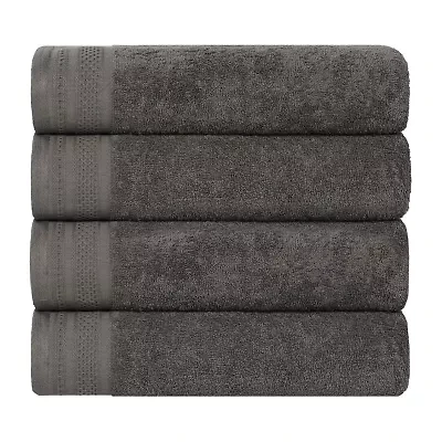 SUPERIOR® Honeycomb Collection | 100% Combed Cotton 4-pc. Quick Dry Bath Towel