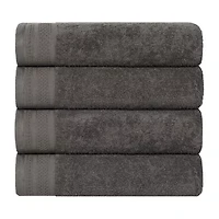 SUPERIOR® Honeycomb Collection | 100% Combed Cotton 4-pc. Quick Dry Bath Towel