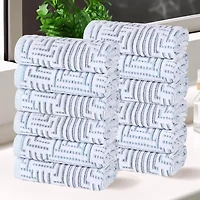 SUPERIOR® Jasper Collection | 100% Cotton 12-pc. Quick Dry Washcloth