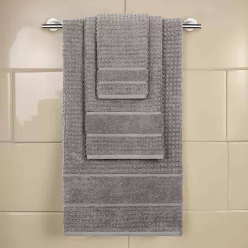 SUPERIOR® Napa Collection | 100% Cotton 3-pc. Quick Dry Solid Bath Towel Set