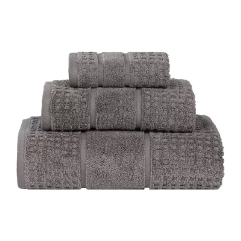 SUPERIOR® Napa Collection | 100% Cotton 3-pc. Quick Dry Solid Bath Towel Set
