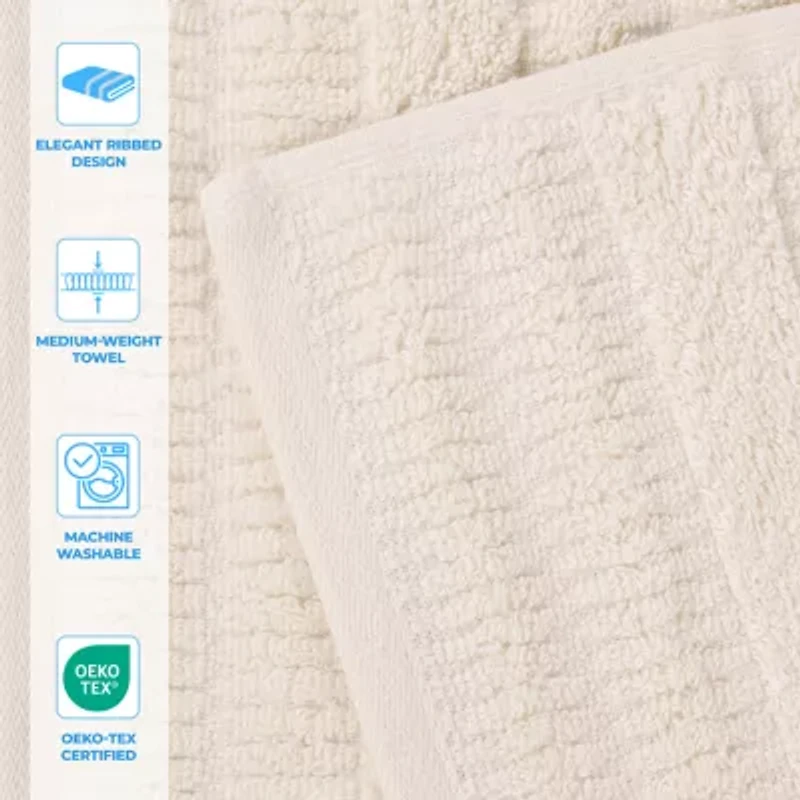 SUPERIOR® Mika Collection | 80% Cotton 20% Viscose 2-pc. Quick Dry Bath Towel