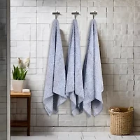 SUPERIOR® Jasper Collection | 100% Cotton 2-pc. Quick Dry Jacquard Bath Towel