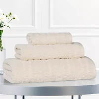 SUPERIOR® Mika Collection 3-pc. Quick Dry Solid Bath Towel Set