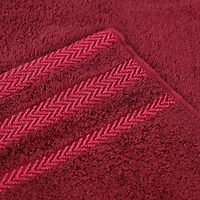 SUPERIOR® Hays Collection | 100% Cotton 3-pc. Quick Dry Solid Bath Towel Set