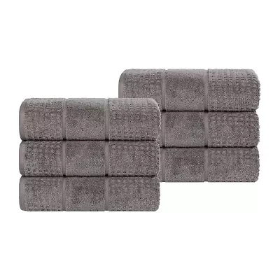 SUPERIOR® Napa Collection | 100% Cotton 6-pc. Solid Hand Towel