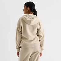 adidas Womens Long Sleeve Fleece Active Hoodie