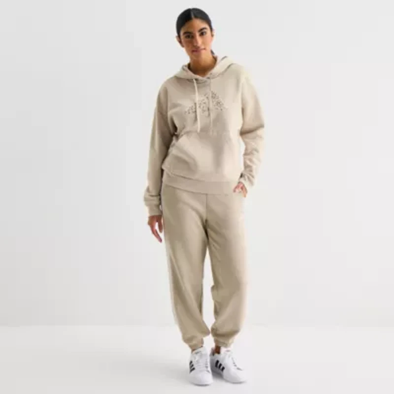 adidas Womens Long Sleeve Fleece Active Hoodie