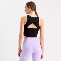 Xersion Womens Crew Neck Sleeveless Active Tank Top