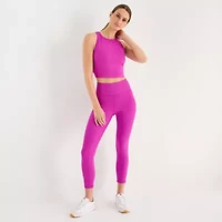 Xersion EverContour+ Womens High Rise 23" Cropped Legging