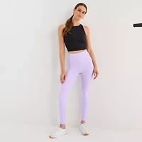 Xersion EverContour+ Womens Moisture Wicking High Rise 25" 7/8 Ankle Legging