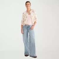 AEROPOSTALE Womens Juniors Round Neck Long Sleeve T-Shirt