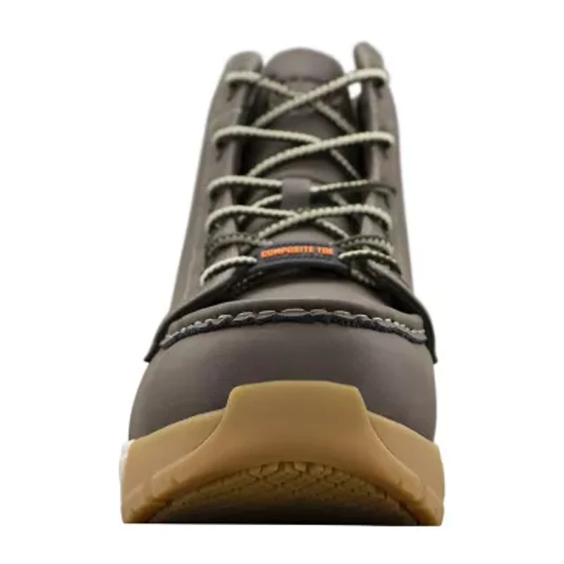 Lugz Yard LX Composite Toe Mens Slip Resistant Flat Heel Work Boots