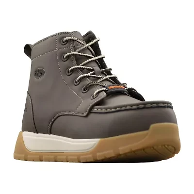 Lugz Yard LX Composite Toe Mens Slip Resistant Flat Heel Work Boots
