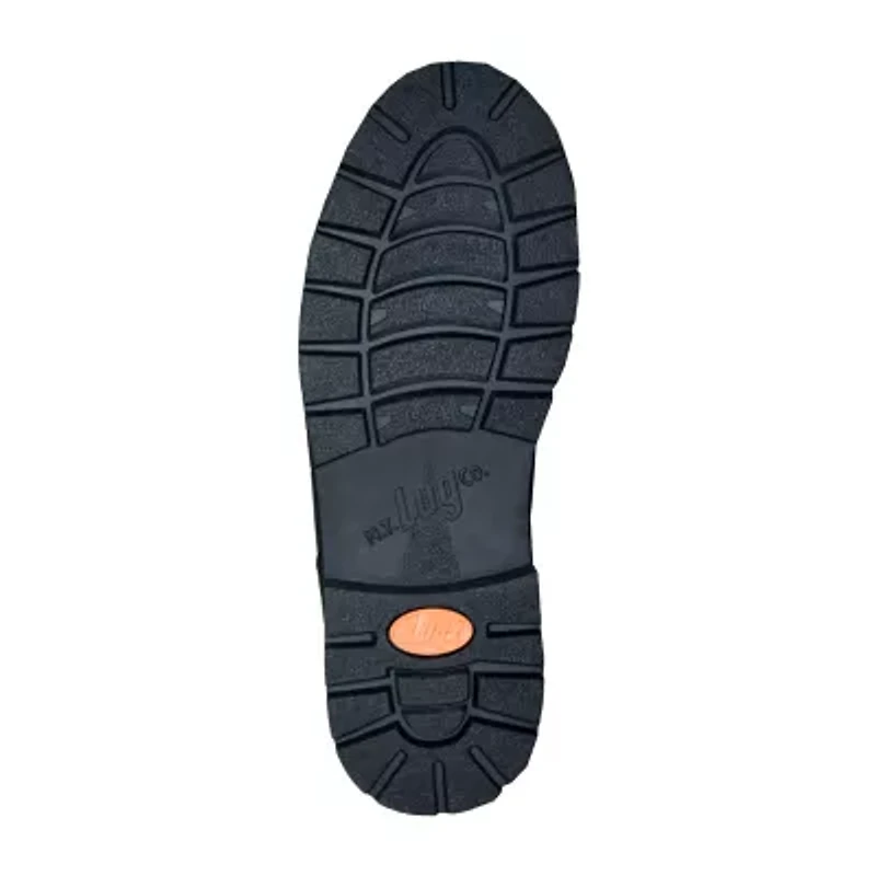 Lugz Savoy Slip Resistant Mens Block Heel Lace Up Boots