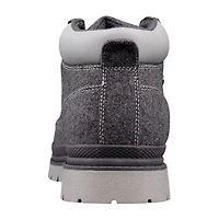 Lugz Drifter Peacoat Mens Block Heel Lace Up Boots