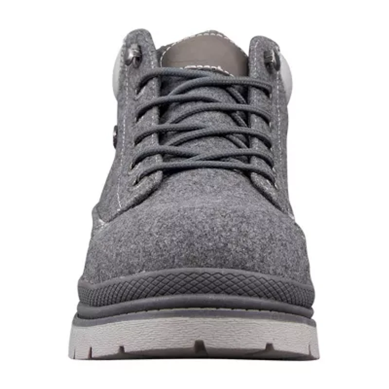 Lugz Drifter Peacoat Mens Block Heel Lace Up Boots
