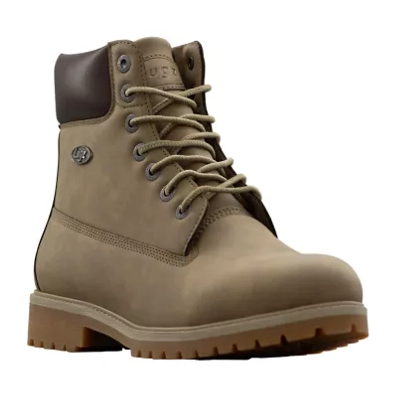 Lugz Convoy Mens Flat Heel Lace Up Boots