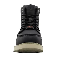 Lugz Monterey Steel Mens Flat Heel Work Boots