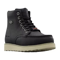 Lugz Monterey Steel Mens Flat Heel Work Boots