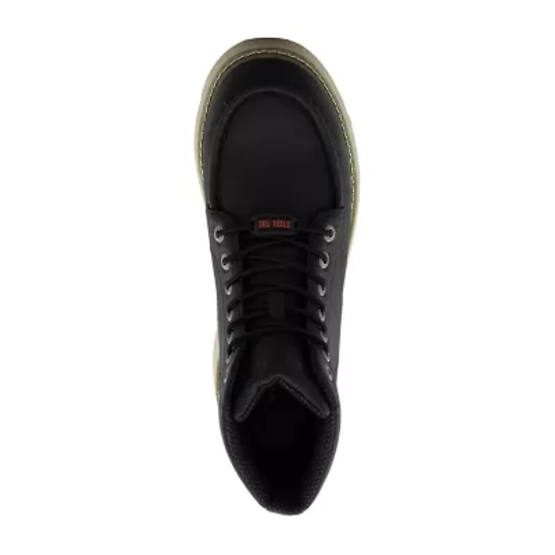 Lugz Monterey Steel Mens Flat Heel Work Boots