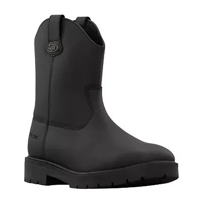 Lugz Duster Steel Toe Mens Block Heel Cowboy Boots