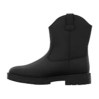 Lugz Duster Steel Toe Mens Block Heel Cowboy Boots