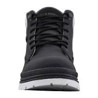 Lugz Mens Block Heel Lace Up Boots