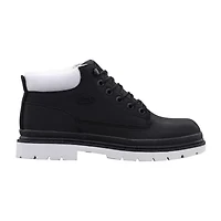 Lugz Mens Block Heel Lace Up Boots