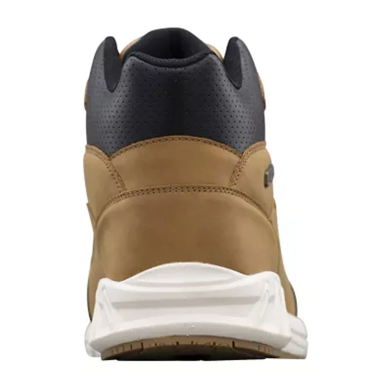 Lugz Rapid Composite Toe Mens Slip Resistant Flat Heel Work Boots