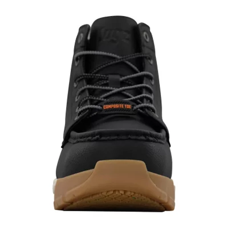 Lugz Yard LX Composite Toe Mens Slip Resistant Flat Heel Work Boots