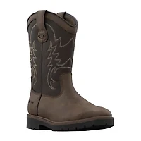 Lugz Cowboss Steel Toe Mens Block Heel Boots