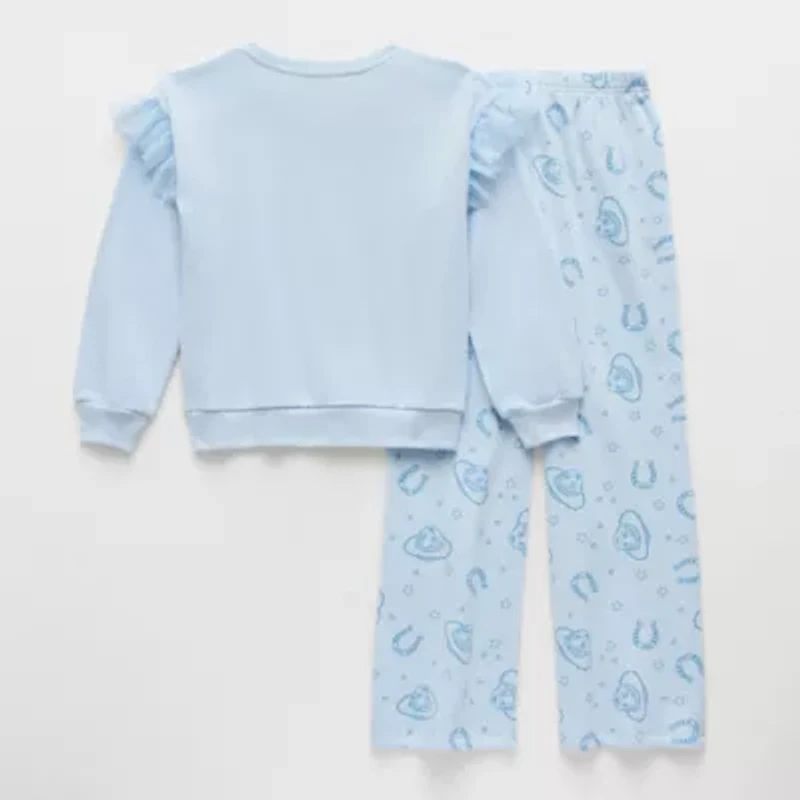 Disney Collection Little & Big Kid Girls Jessie 2-pc. Pant Set