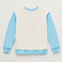 Disney Collection Little & Big Kid Boys Crew Neck Long Sleeve Toy Story Graphic T-Shirt