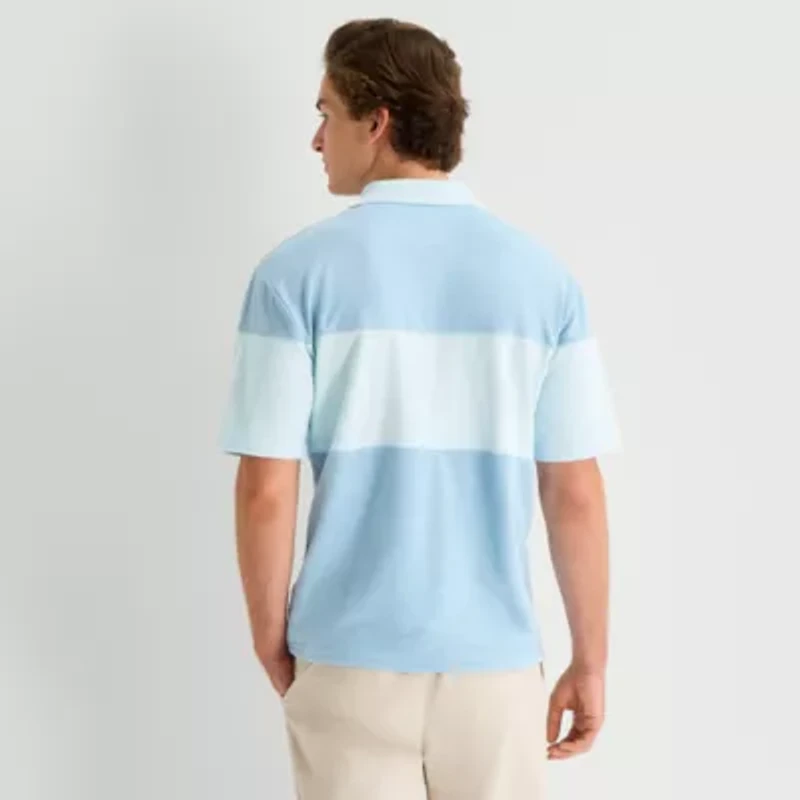 Stylus Mens Regular Fit Short Sleeve Polo Shirt